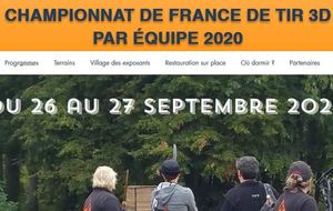 Le site du Championnat de France par équipes 3D est créé